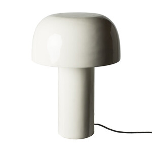 Minimalistyczna biała lampa stołowa / nocna Olsson & Jensen