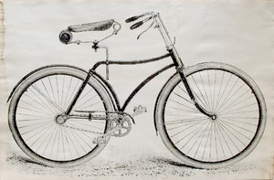  Plakat w stylu vintage "Rower" 59 x 91 cm