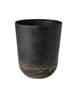 Osłonka na donicę / wazon z metalu z odzysku rozmiar S